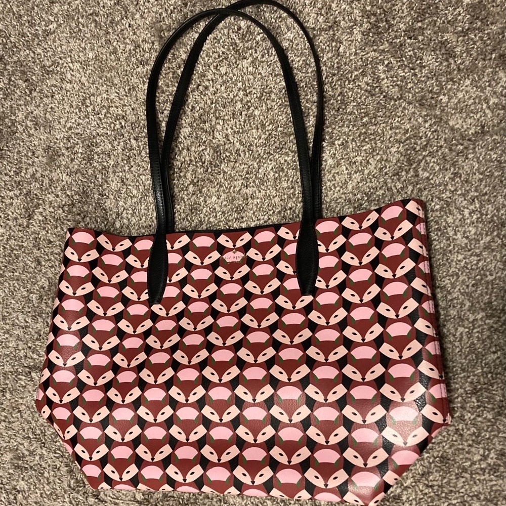 Kate Spade Out Of The Woods Geofox Large Reversible Tote